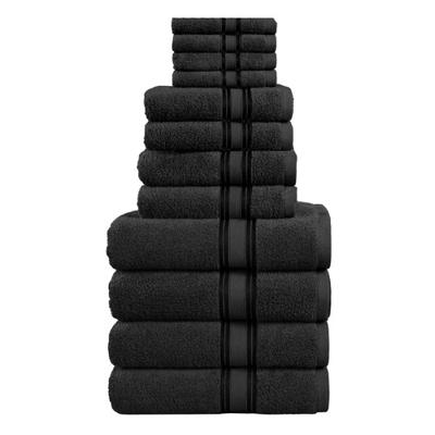LaneLinen 12 Piece Cotton Bathroom Towel Set | Temple & Webster