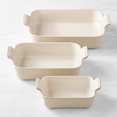 Le Creuset Heritage Rectangular Dishes Set of 3 | Williams Sonoma