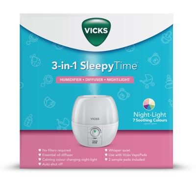 Vicks 3 In 1 Humidifier | Baby Bunting AU