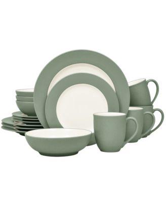 Noritake Colorwave Rim 16-Pc. Dinnerware Set, Service for 4 - Macys