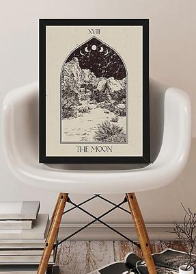 The Moon Framed Art | Freemans