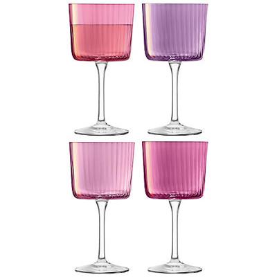 LSA Set of 4 Gems Wine Glasses 250ml Assorted Garnet | Freemans