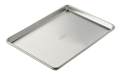 PADERNO Professional Uncoated Aluminum Half Baking Sheet, 18 x 13-in