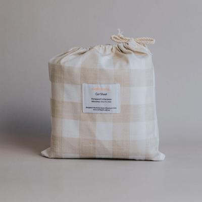 Waterproof Cot Sheet - Champagne – Cloth Bums