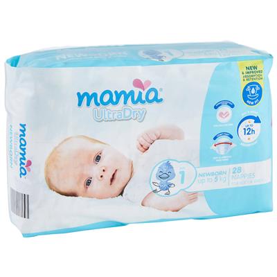 Size 1 Nappies up to 5kg 28 Pack