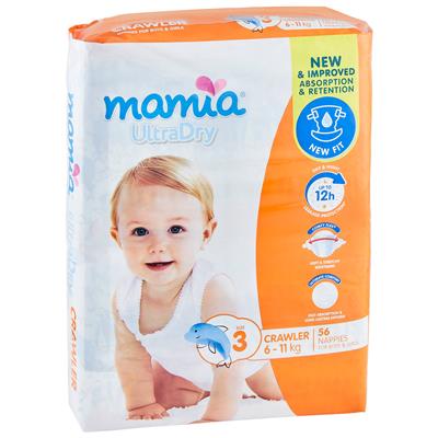 Size 3 Nappies 6-11kg 56 Pack