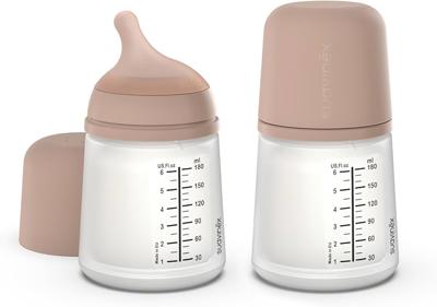 Amazon.com: Suavinex Zero Zero Anti Cólico Biberón para Bebé, Marca Número 1 de Biberones en España, Minimiza el Rechazo del Biberón y la Confusión de