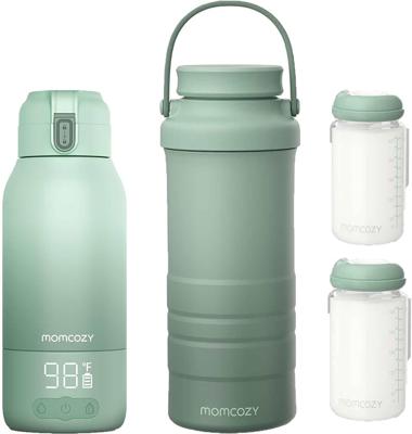 Amazon.com: Momcozy Portable Milk Warmer for Travel & Momcozy 22oz Portable Breast Milk Cooler for Outdoor : Baby