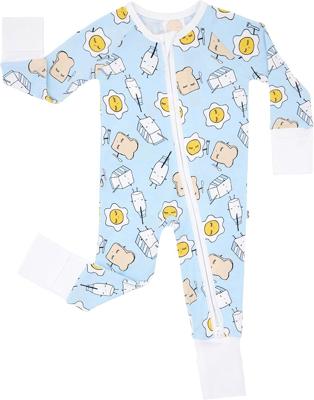 Amazon.com: Little Sleepies Pajamas for Baby Boys & Girls, Viscose from Bamboo Baby Pajamas, Snug Sleeper, Toddler PJs, 2-Way Zipper, Cool Checks, 3-6