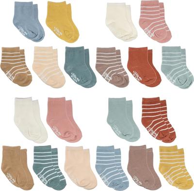 Amazon.com: Little Me unisex baby Muted Colors 20 Pack Socks, Multi, 0-24 Months US : Clothing, Shoes & Jewelry