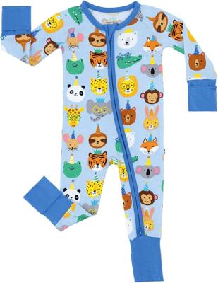Amazon.com: Little Sleepies Pajamas for Baby Boys & Girls, Viscose from Bamboo Baby Pajamas, Snug Sleeper, Toddler PJs, 2-Way Zipper, Blue Breakfast B