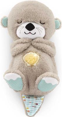 Amazon.com : FISHER-PRICE BABY Toy Soothe n Snuggle Otter Portable Plush Sound Machine with Music Lights & Breathing Motion for Newborns 0  Months :