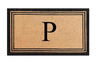 Winston Porter DeHond Pure Natural Coir Non-Slip Outdoor Door Mat & Reviews | Birch Lane