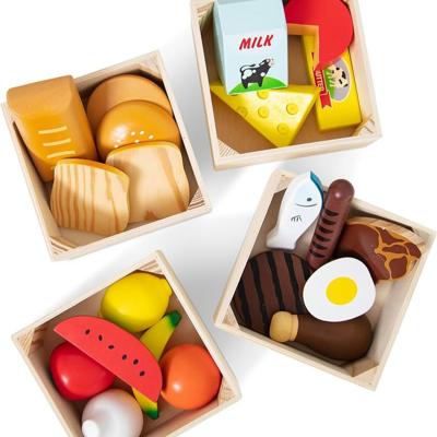 Melissa & Doug Wooden Food Groups Play Set – The Toy Trip