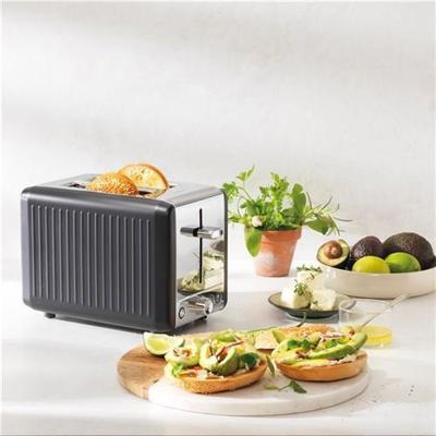 Baccarat The Toasty Slice 2 Slice Toaster Black | House