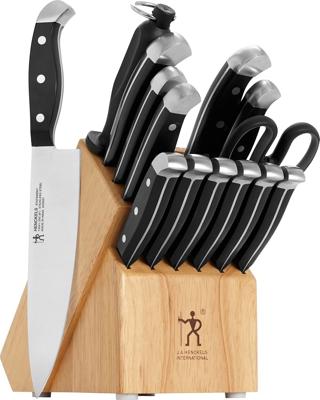 Amazon.com: Henckels Statement 15-Pc Knife Set, Razor-Sharp, German Engineered, White | Informed by 100+ Years of Mastery. Dishwasher safe, Comfortabl