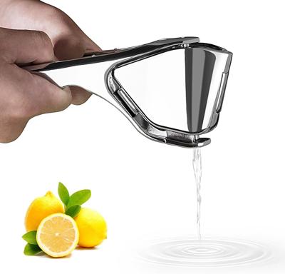 Amazon.com: Lemon Squeezer, Stainless Steel Lemon Juicer, Manual Juicer | Manual Juicer for Lemon Citrus Lime Orange, Handheld citrus Squeezer, Heavy