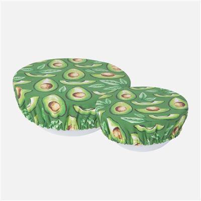Bowl Cover, Set of 2 - Avocados