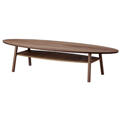 STOCKHOLM coffee table, walnut veneer, 180x59 cm (707/8x231/4) - IKEA CA