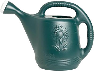 Watering Can, 2-Gallon, Hunter Green : Watering Nozzles : Patio, Lawn & Garden