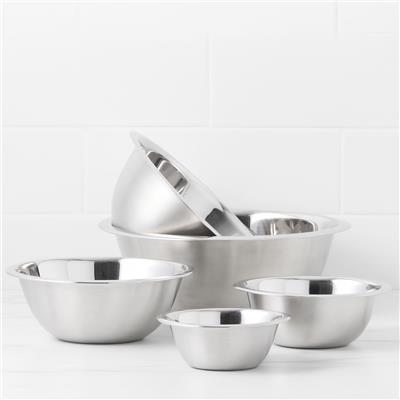 Kitchen Pro Mixwell Stainless Steel Mixing Bowl Set 5pc | Kitchen Warehouse