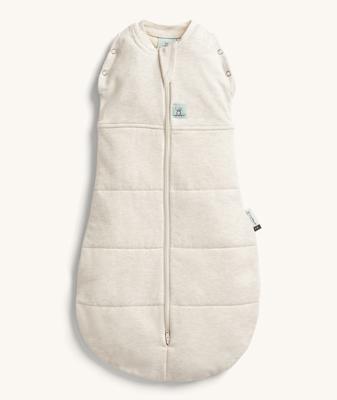 Cocoon Swaddle Bag 2.5 TOG Oatmeal Marle (Warm Pouch) – ergoPouch AU