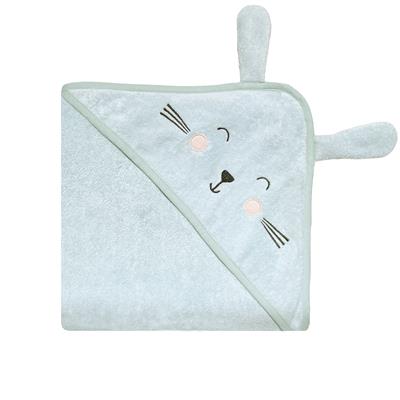 Masilo Hooded Towel for Baby & Toddler – Bunny (Mint)