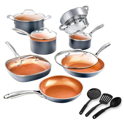 Gotham Steel 15 Pc Pots and Pans Set Ceramic Nonstick Cookware Set, Cookware Set - Walmart.ca