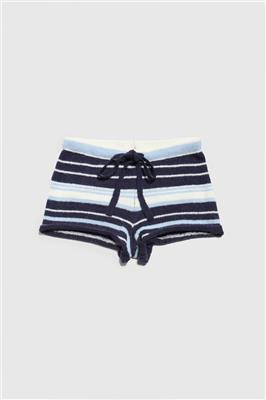 Surfside Striped Knit Shorts - Ocean Blue
      -
      Dairy Boy
