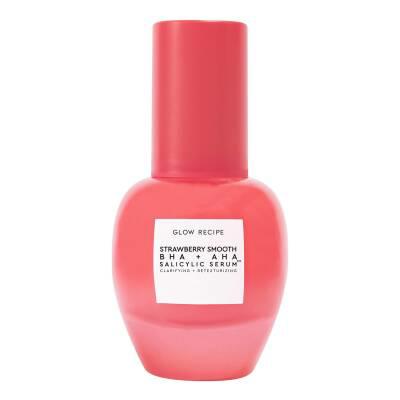 Glow Recipe Strawberry Smooth BHA + AHA Salicylic Serum 30ml | SEPHORA UK