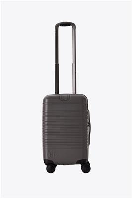 BÉIS The Small Carry-On Roller in Charcoal - Small Suitcase Roller in Charcoal Grey