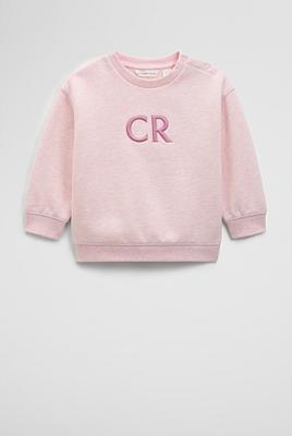 Pink Marle Australian Cotton Oversized Country Road Logo Sweat - Sweats | Country Road