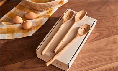 Italian Olive Wood Wooden Spoon Set of 3 | Maggie Beer