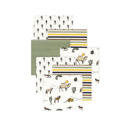 Luvable Friends Hudson Baby Flannel Receiving Blankets 7pk, Desert Wildlife : Target