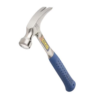 Estwing 16-oz Smooth Face Steel Head Steel Claw Hammer E3-16S at Lowes.com