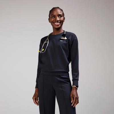 Women’s Cornelia FORMx Crewneck Scrub Top™ - Navy · FIGS
