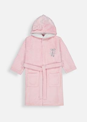 Ballet Embossed Hooded Fleece Gown | Woolworths.co.za