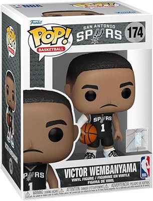 Funko POP! NBA: San Antonio Spurs - Victor Wembanyama - Collectable Vinyl Figure - Gift Idea - Official Merchandise - Toys For Kids & Adults - Model F