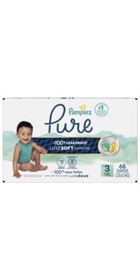 Buy Pampers Pure Protection Diapers Super Pack at Well.ca | Free Shipping $35+ in Canada