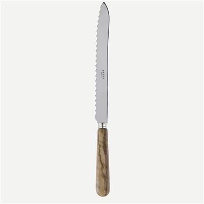 Lavandou, Olive tree wood - Bread knife - Sabre UK