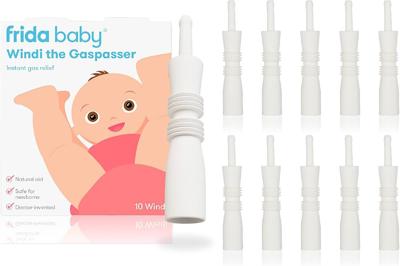 Amazon.com: Frida Baby Windi Gas Passer, Baby Gas Relief, Made in USA, 100% Natural, Safe & Effective Instant Relief for Babies & Infants, 10ct : Ever