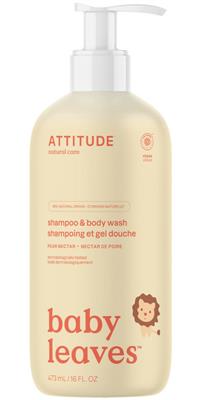Buy ATTITUDE Baby Leaves 2-in-1 Shampoo & Body Wash Pear Nectar at Well.ca | Free Shipping $35+ in Canada