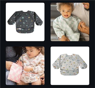 Full Sleeve Bib - Tiny Twinkle | Groovy Mama