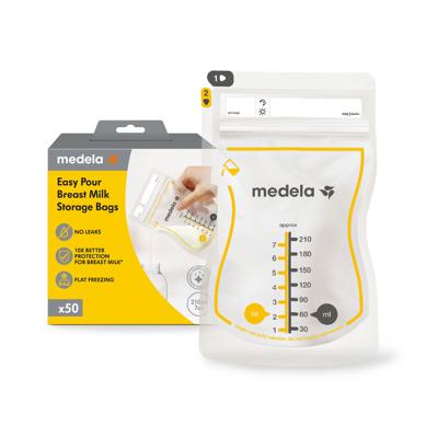 Medela Easy Pour Breast Milk Storage Bags 50 Pcs | Baby Bunting AU