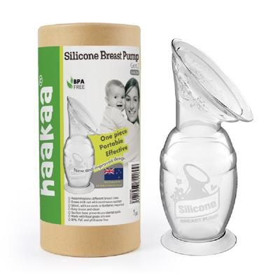 Haakaa Silicone Breast Pump- 100ML | Baby Bunting AU