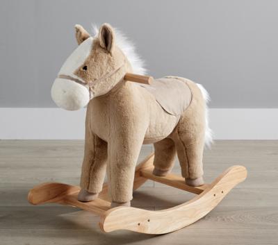 Horse Plush Nursery Rocker with Sound | Pottery Barn Kids