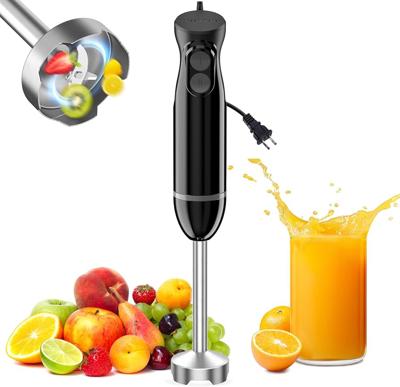 Amazon.com: Bonsenkitchen Hand Blender, Immersion Blender with 2 Mixing Speed, Electric Handheld Mixer Portable Stick Mixer with Stainless Steel Blade