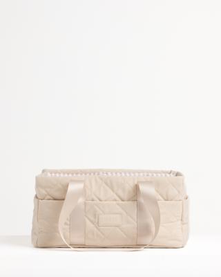 Quilted Nappy Caddy - Baby Storage Organiser for Nursery | Sable Bebe