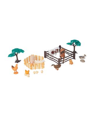 60 Piece Farm Animals Adventure Set - Kmart