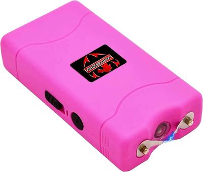 Amazon.com : FIGHTSENSE Super Heavy Duty 35 Billion Mini Stun Gun for Self Defense with Bright Led Flashlight, Rechargeable Battery, Nylon Holsters wi